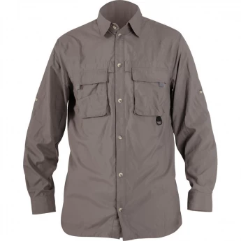 Рубашка NORFIN COOL LONG SLEEVES GRAY 01 р.S