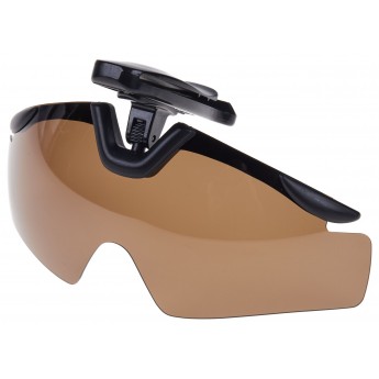 Очки поляризационые клипсы NORFIN for Lucky John линзы коричневые 10