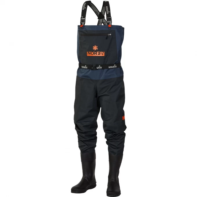 Полукомбинезон забродный NORFIN PILOT BOOTFOOT р.S с сапогами резина р.40 82231-40-S