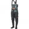 Полукомбинезон забродный NORFIN PILOT CAMO BOOTFOOT р.41-S с сапогами резина 83400-41-S